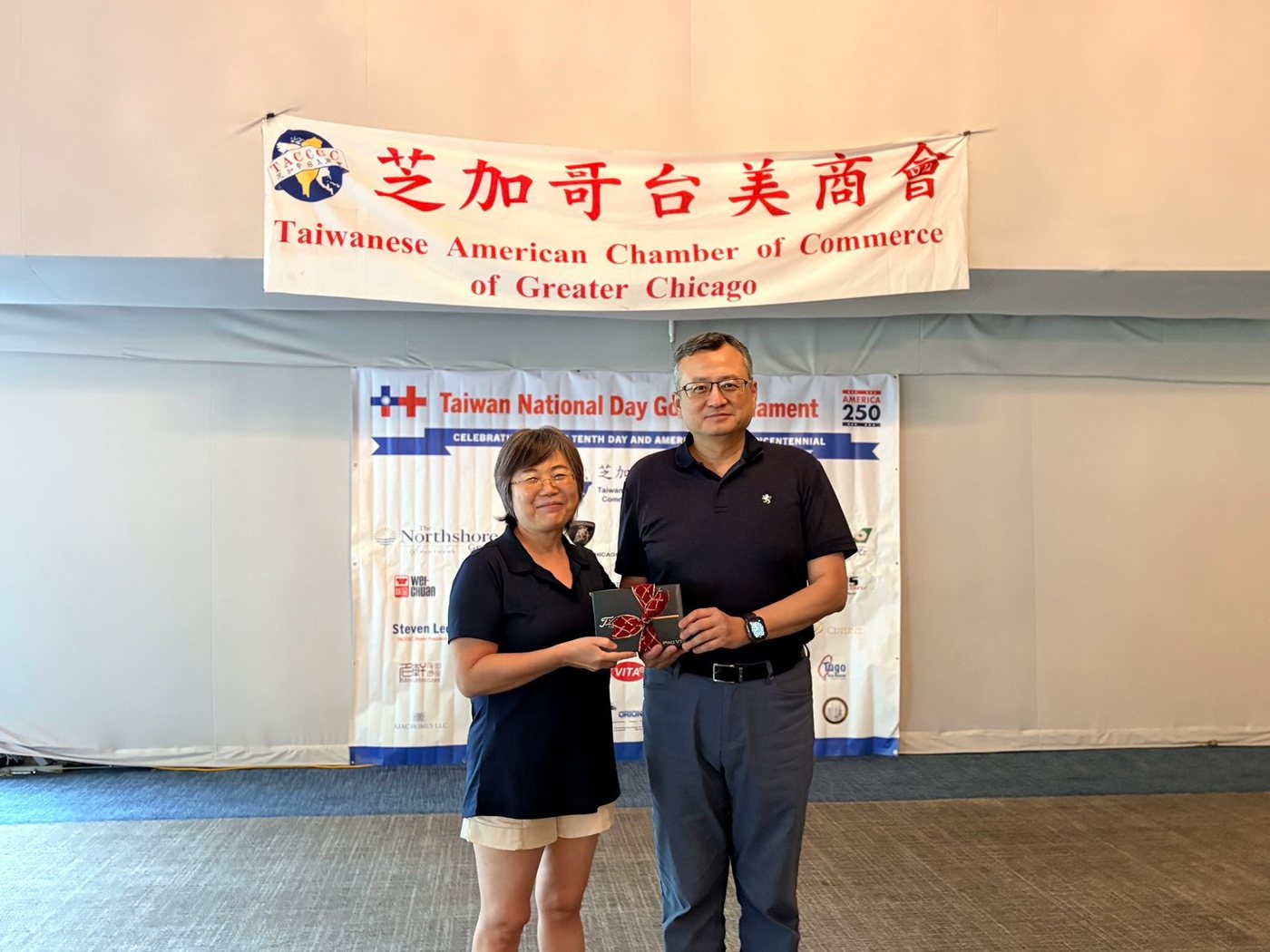 Award winners at the 2026 TACCGC Double Ten National Day golf tournament